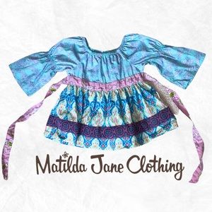 Matilda Jane Blue and Purple Kids Top